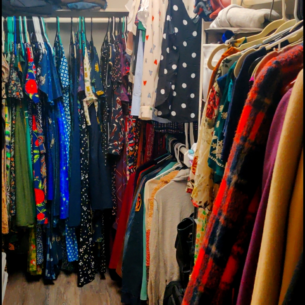 HUGE Closet clean out Dresses Skirts 10 12 Large help me make room <3